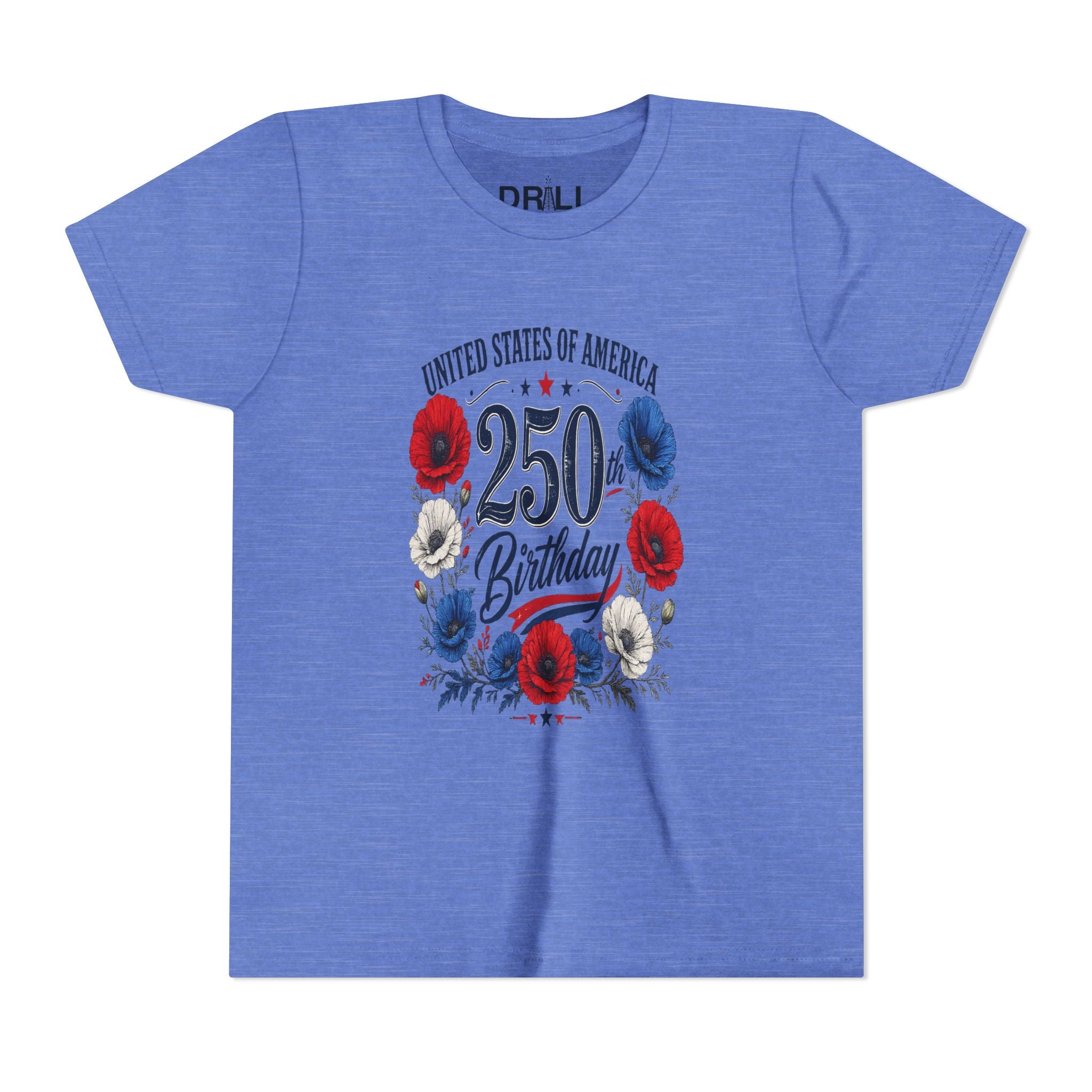 S / Heather Columbia Blue