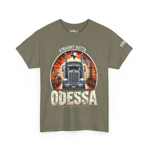Straight Outta Odessa Trucker - SS - Front