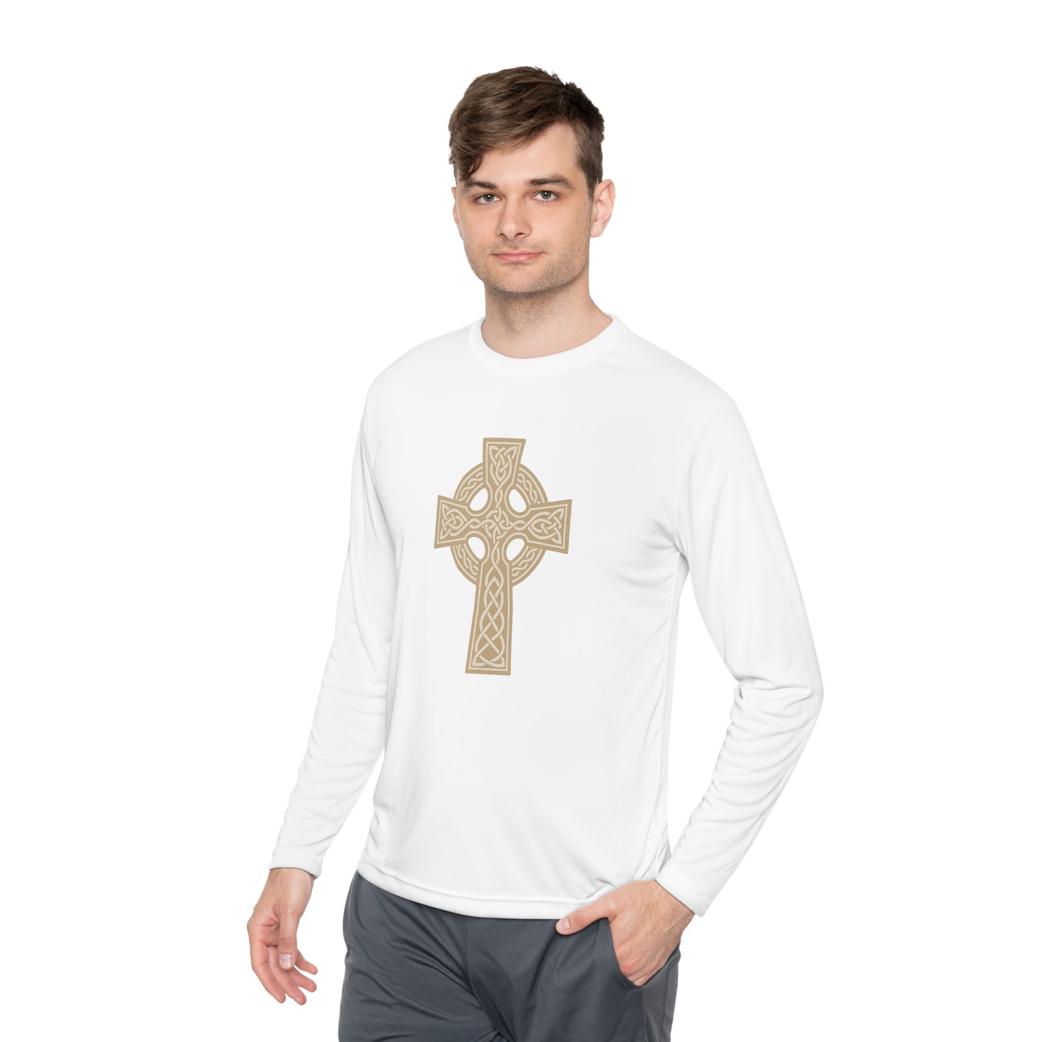 Celtic Cross Long Sleeve Tee Unisex