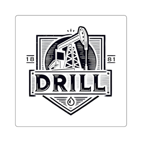 DRILL Shield - Square Stickers
