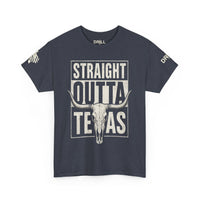 Straight Outta Texas Skull - SS - Front
