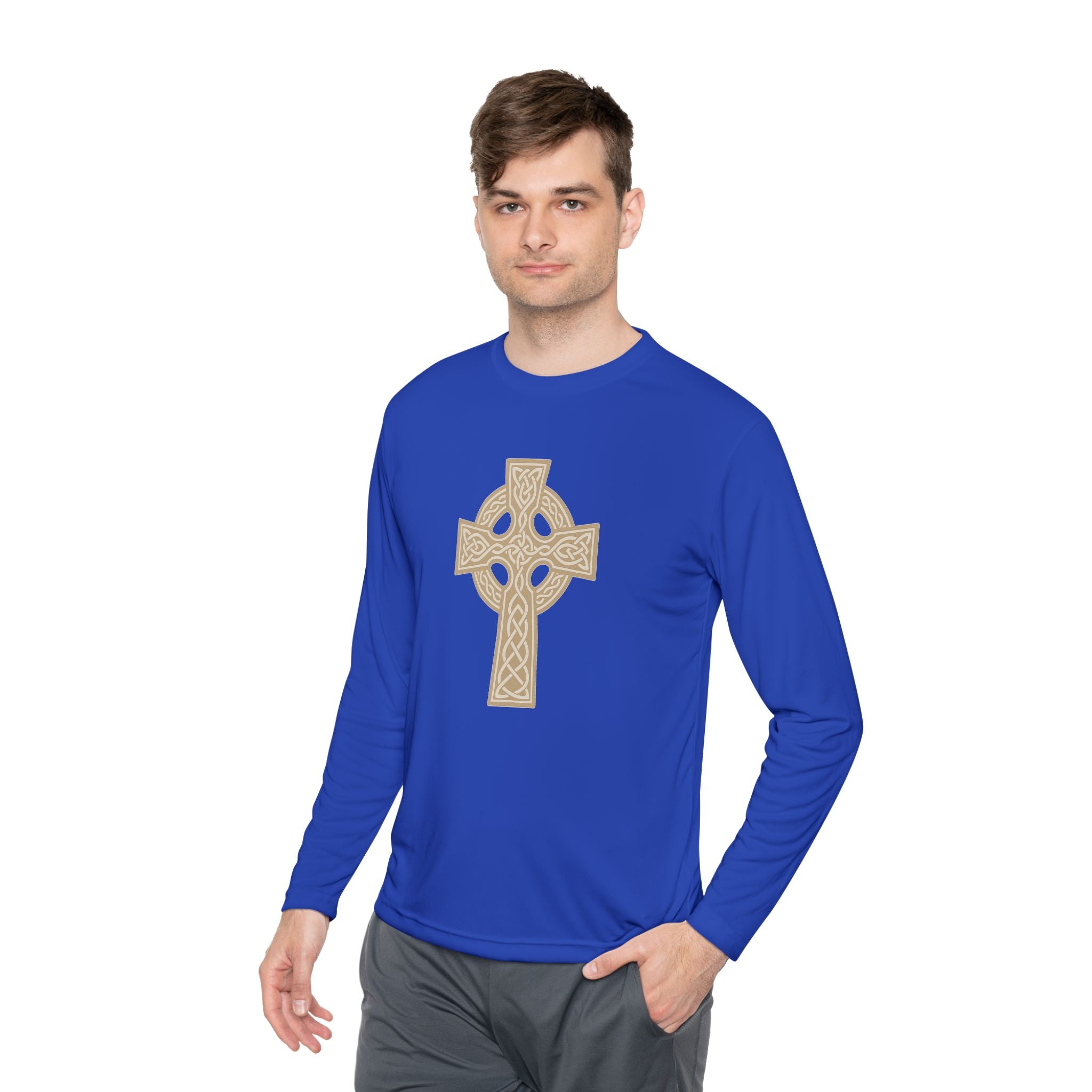 Celtic Cross Long Sleeve Tee Unisex