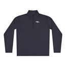 White DRILL Logo - Quarter-Zip Pullover