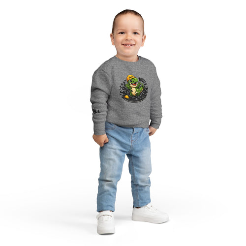 Dino Mud Splash Kids Toddler Sweatshirt