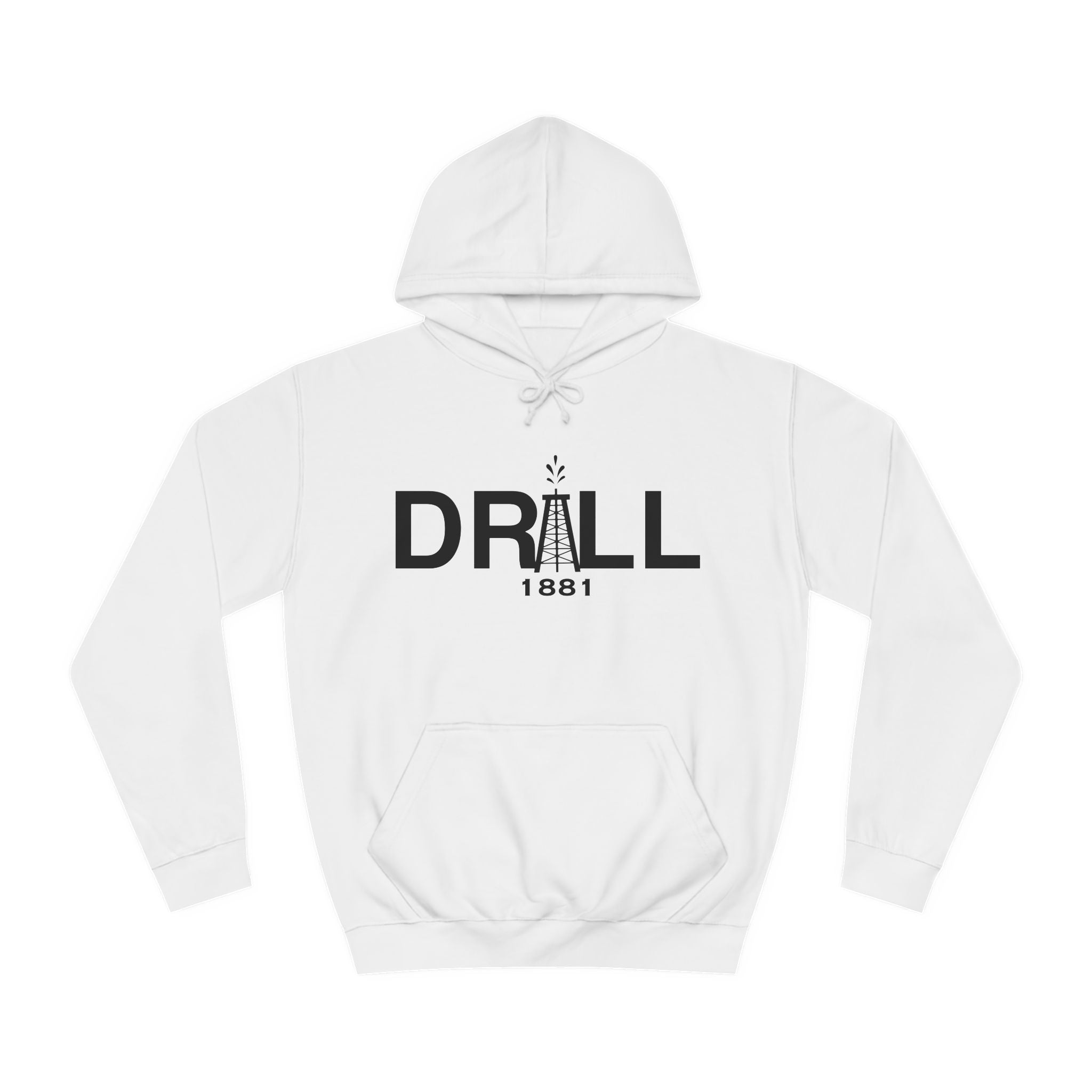 DRILL Premium Hoodie Black Logo