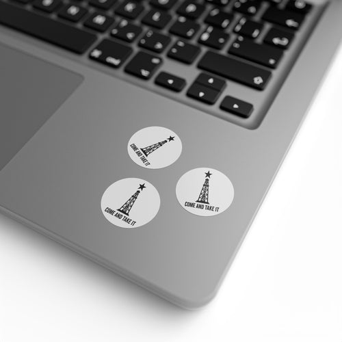 Come and Take it - Round Sticker Label Rolls