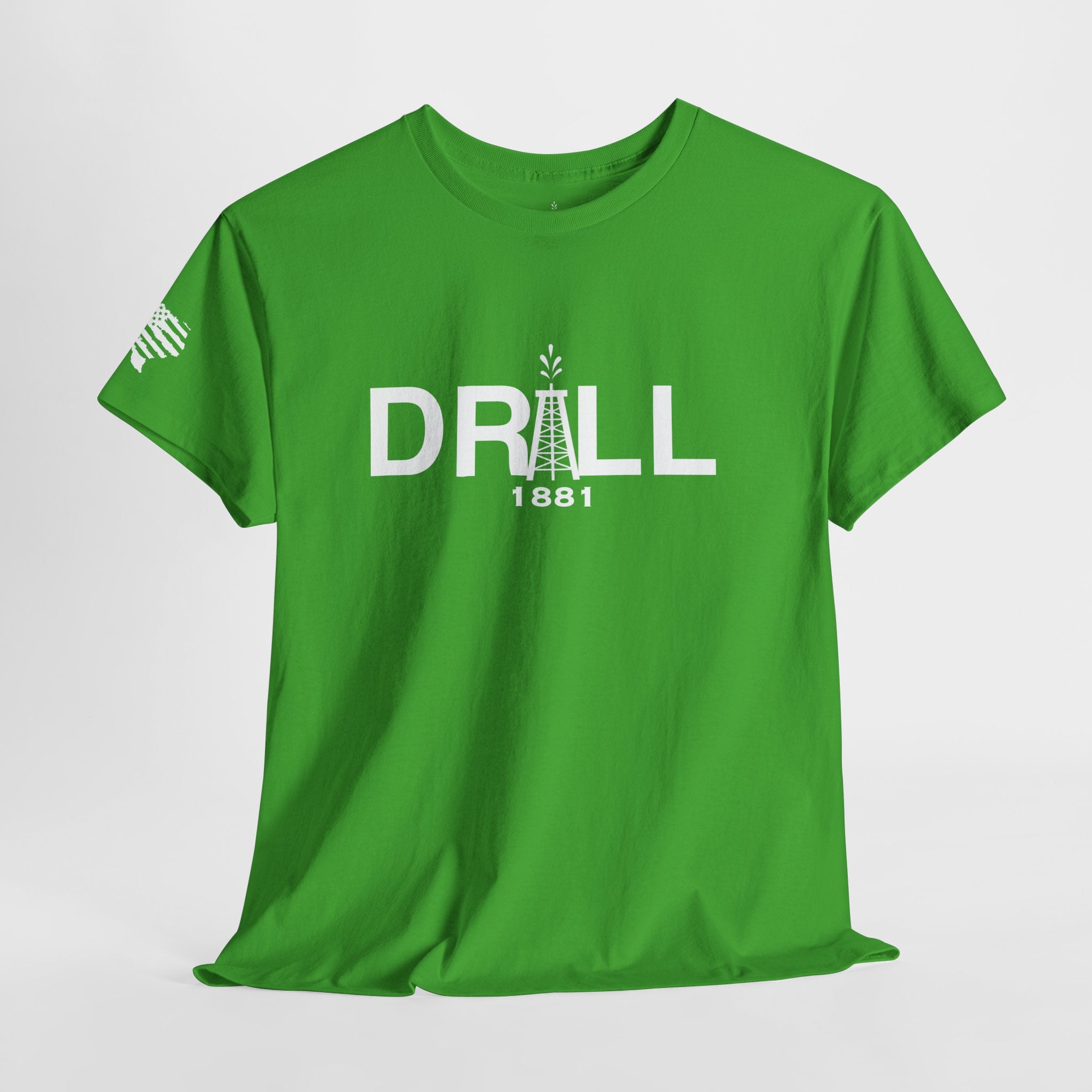 Drill Basic White Logo - SS - Front