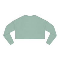Drill Basic White Logo - Women's Cropped Sweatshirt
