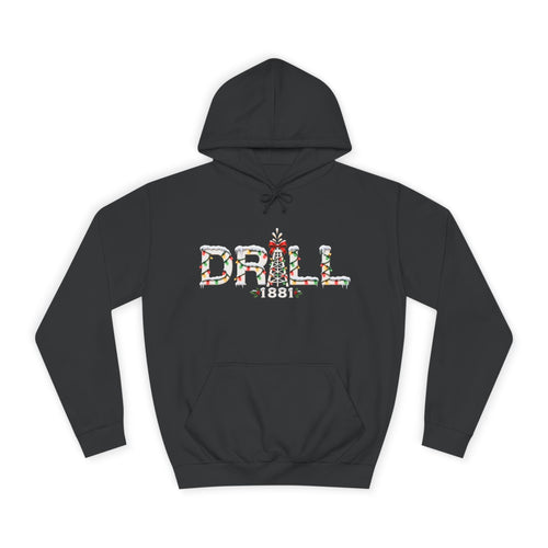 Drill Christmas Pumpjack - Premium Hoodie