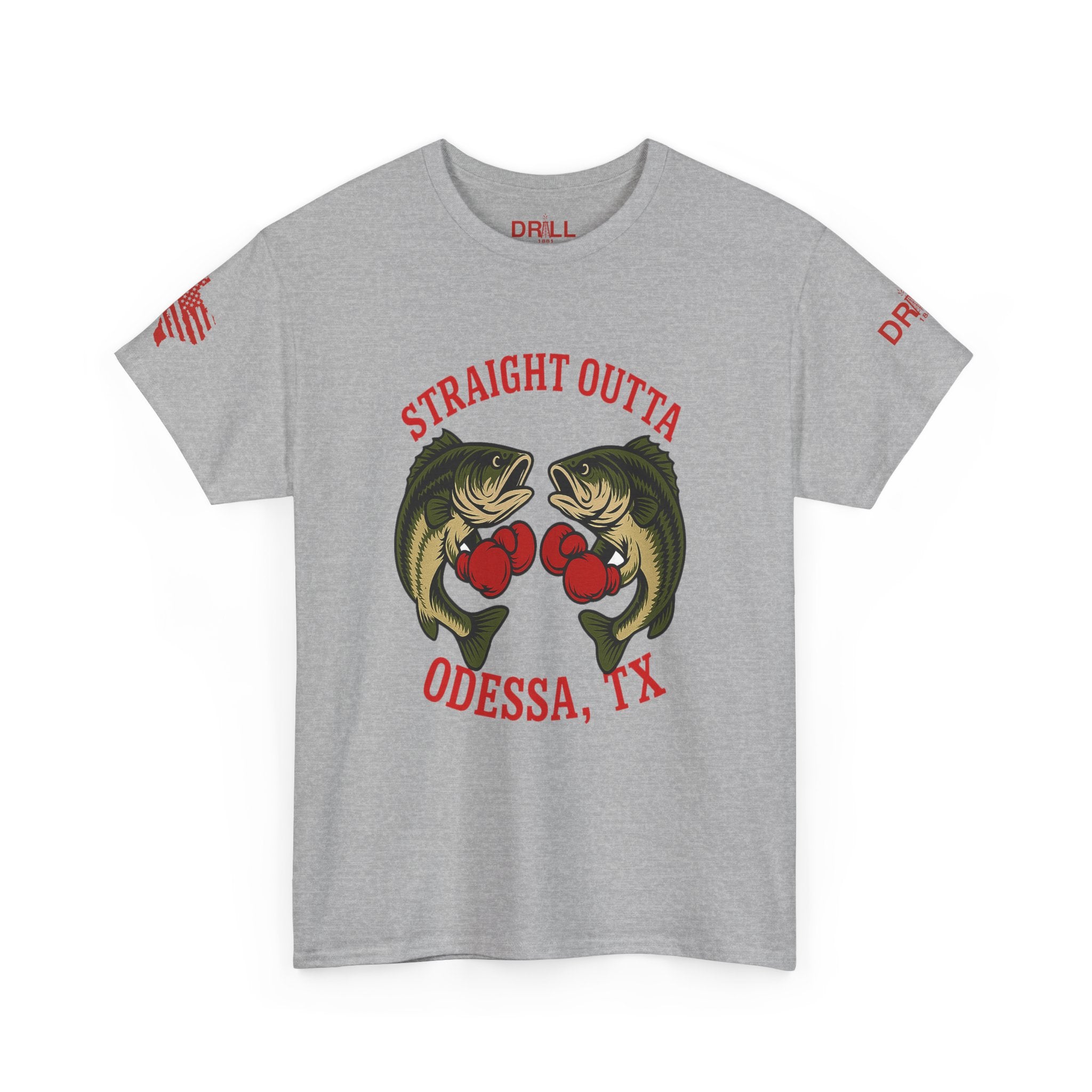 Straight Outta Odessa Bass Fight - SS - Front