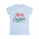 Merry Christmas - Ladies - SS - Front
