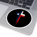 Texas Cross — Oilfield Hard Hat or Truck Decal