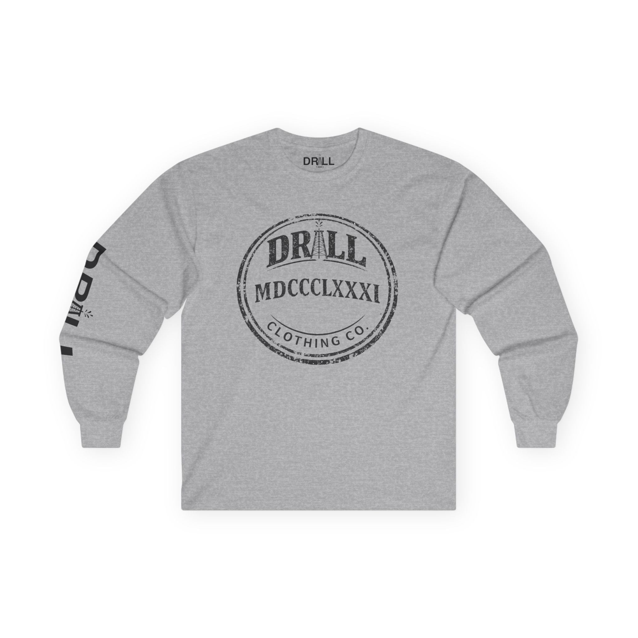 Drill Roman Numeral 1881 - Long Sleeve Tee