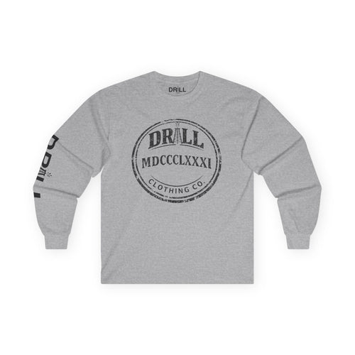 Drill Roman Numeral 1881 - Long Sleeve Tee