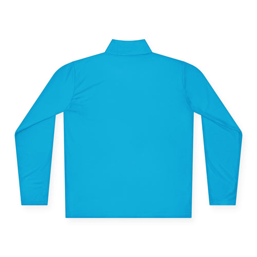 White DRILL Logo - Quarter-Zip Pullover