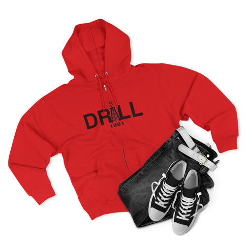 Drill Texas - Unisex Zip Hoodie