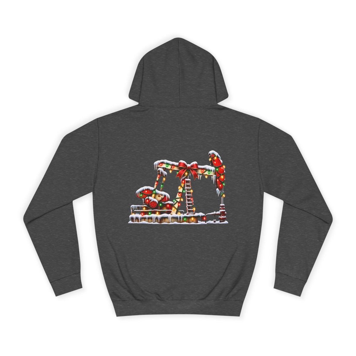 Drill Christmas Pumpjack - Premium Hoodie