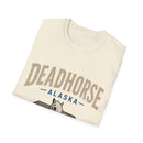 Deadhorse Alaska T-Shirt Tan — End of the Dalton Highway Graphic Tee