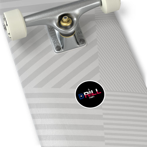 Texas Drill Logo — Oilfield Hard Hat or Truck Decal