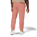 Cozy Embroidered Unisex Fleece Sweatpants for Relaxation, Lounge, Gift, Casual, Home