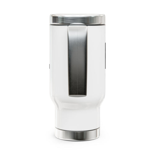 DRILL - Stainless Steel Travel Mug with Handle, 14oz
