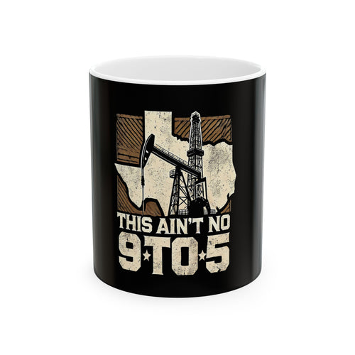 9 to 5 Ceramic Coffee Mug