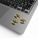 T-Rex Splash - Round Sticker Label Rolls