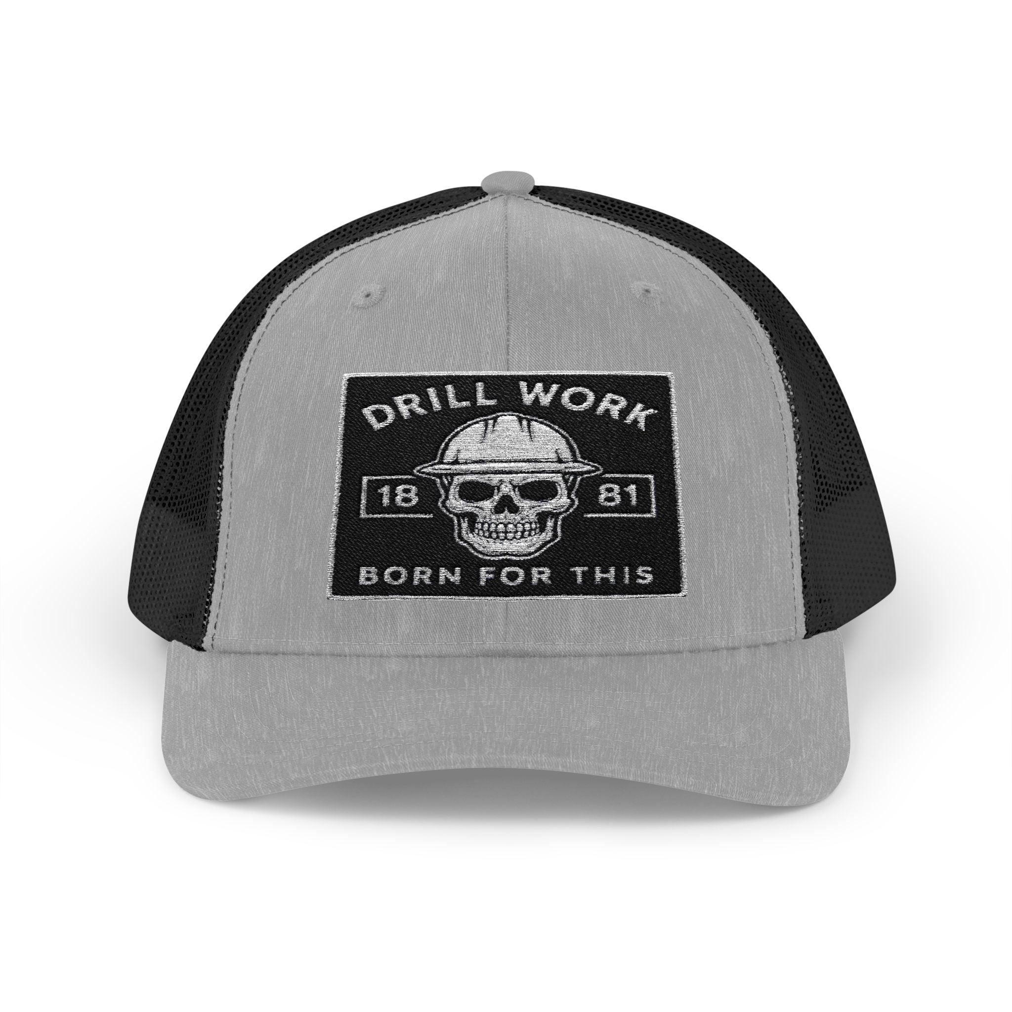 Heather Grey / Black / One size