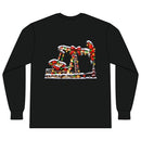 Drill Christmas Pumpjack - LS - Back