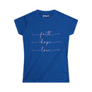 Faith Hope Love  Ladies - SS - Front