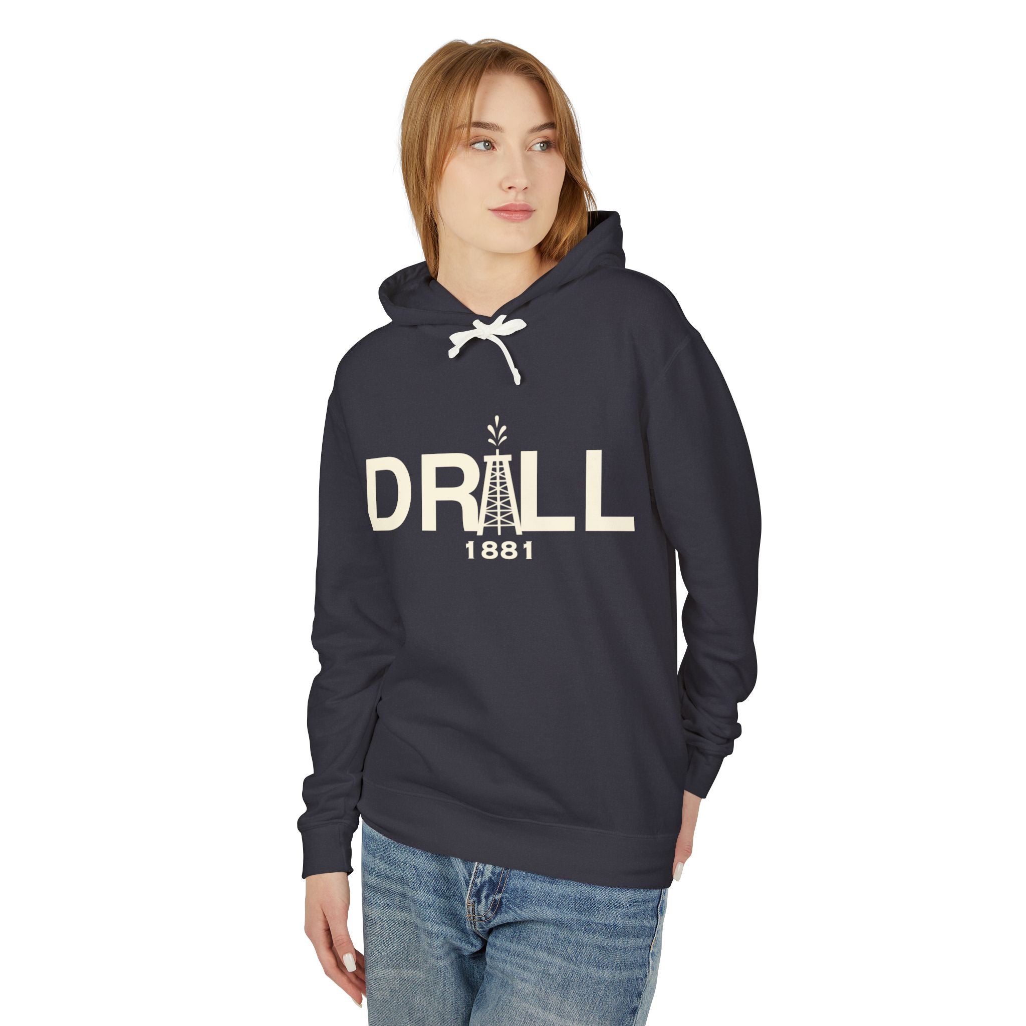 Drill Baby Drill Eagle - Soft Lightweight Hoodie