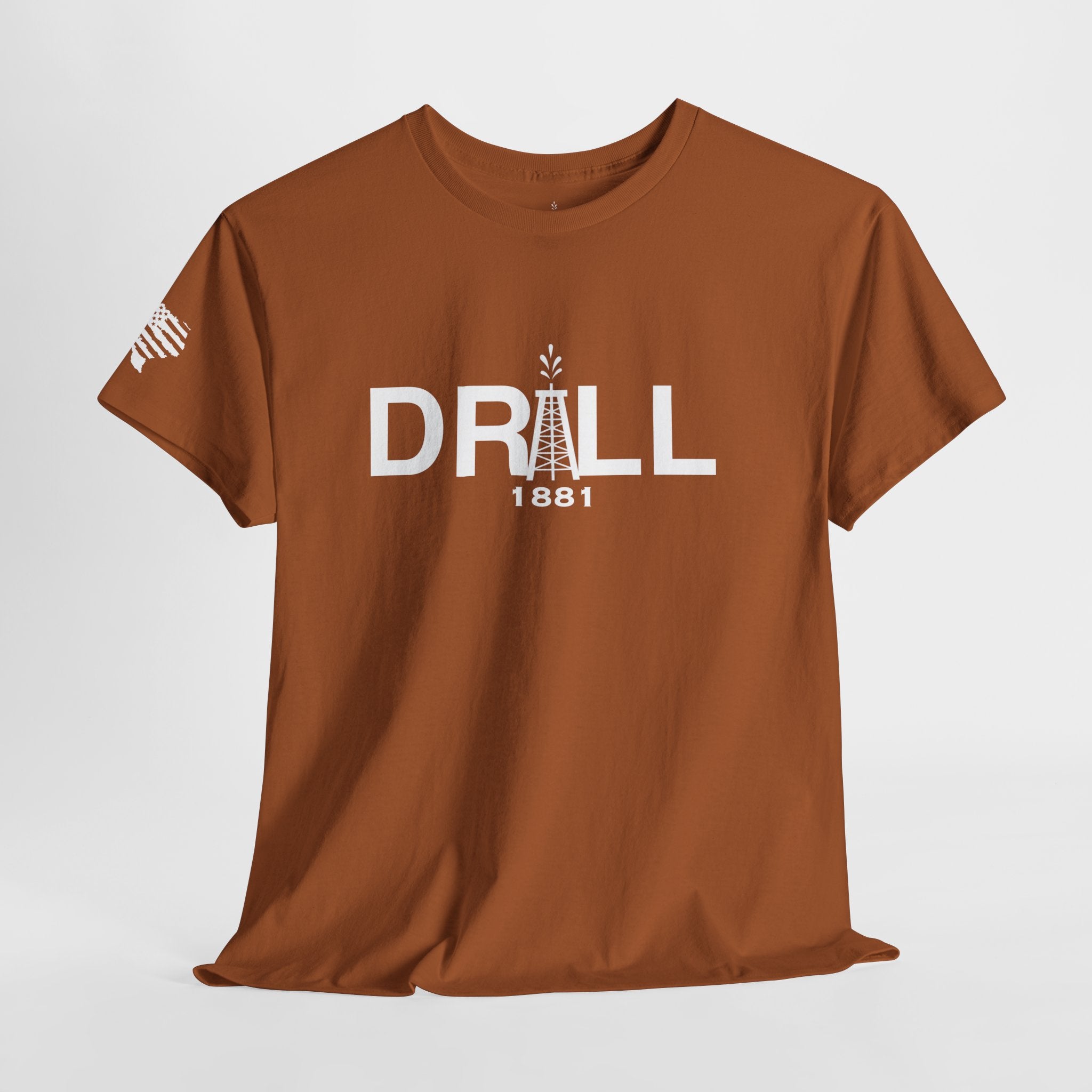Drill Basic White Logo - SS - Front