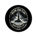 Below Zero Club — Oilfield Hard Hat or Truck Decal