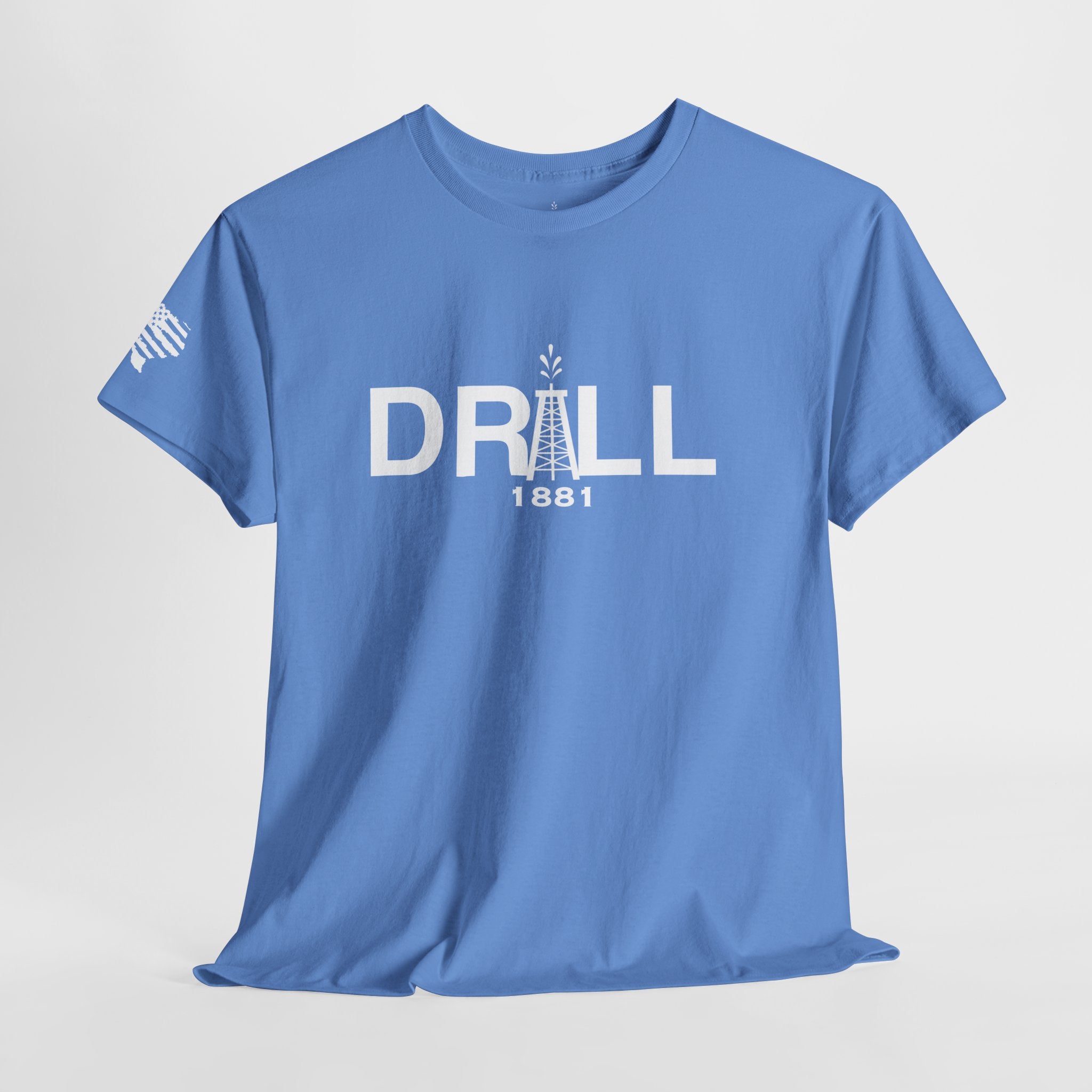 Drill Basic White Logo - SS - Front