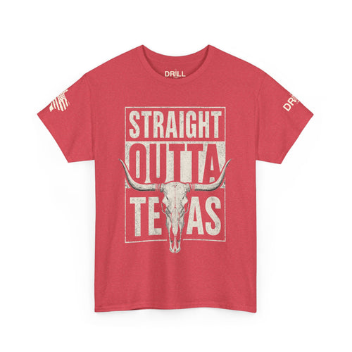 Straight Outta Texas Skull - SS - Front