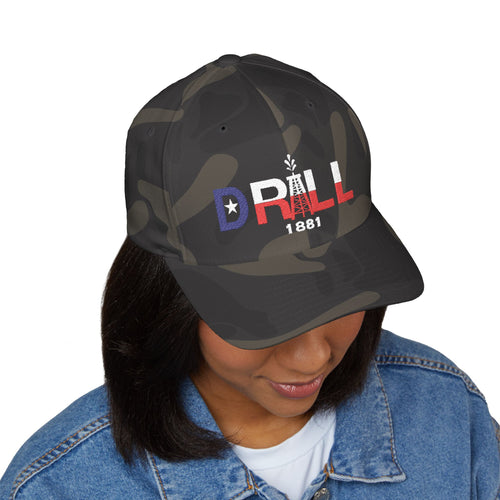 Drill Texas - Closed Back Embroidered Cap