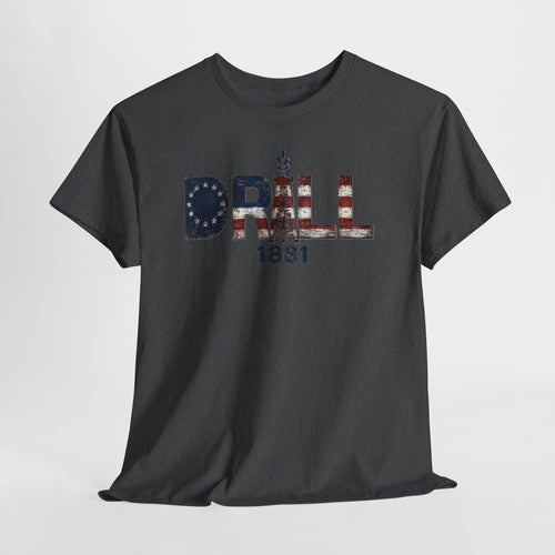 13 Stars Drill Logo - SS - Front