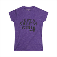 Just a Salem Girl - Fall Ladies - SS - Front