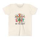 Be The Light Christmas - Youth Short Sleeve Tee - Fun & Stylish T-Shirt for Kids