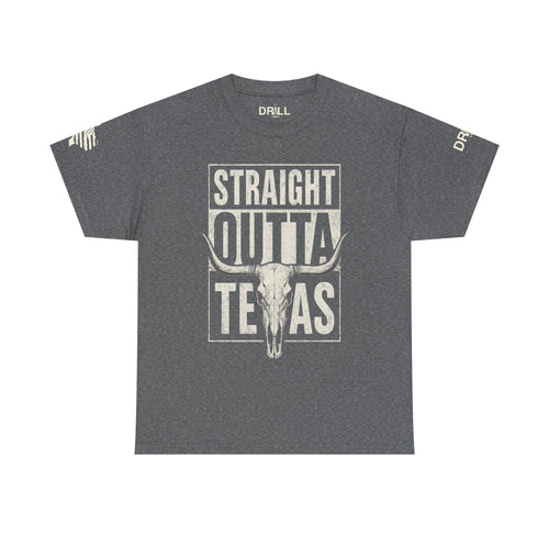Straight Outta Texas Skull - SS - Front