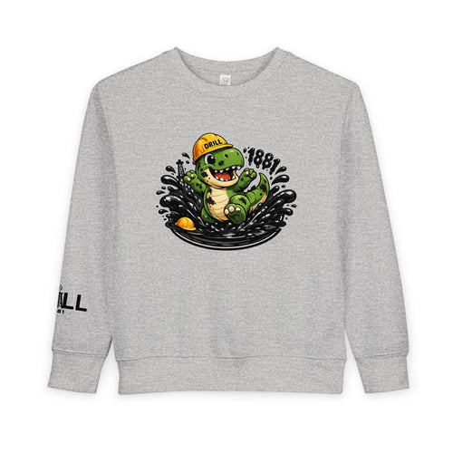 Dino Mud Splash Kids Toddler Sweatshirt