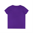 Drill Floral V-Neck T-Shirt for Women