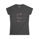 Faith Hope Love  Ladies - SS - Front