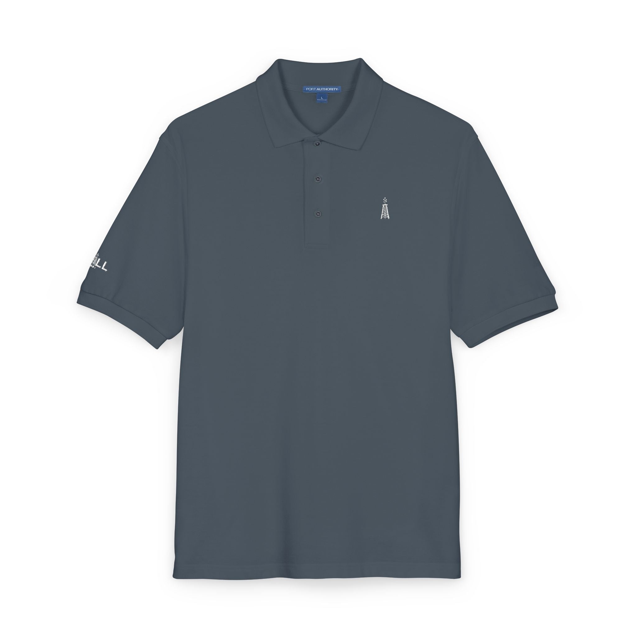Embroidered Gusher Logo — Executive Polo