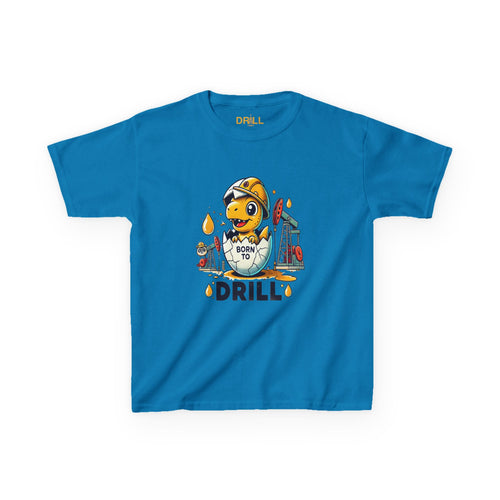 Born to Drill - Kids Heavy Cotton™ Tee