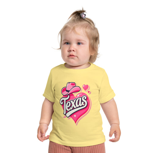Texas Love Baby Short Sleeve T-Shirt