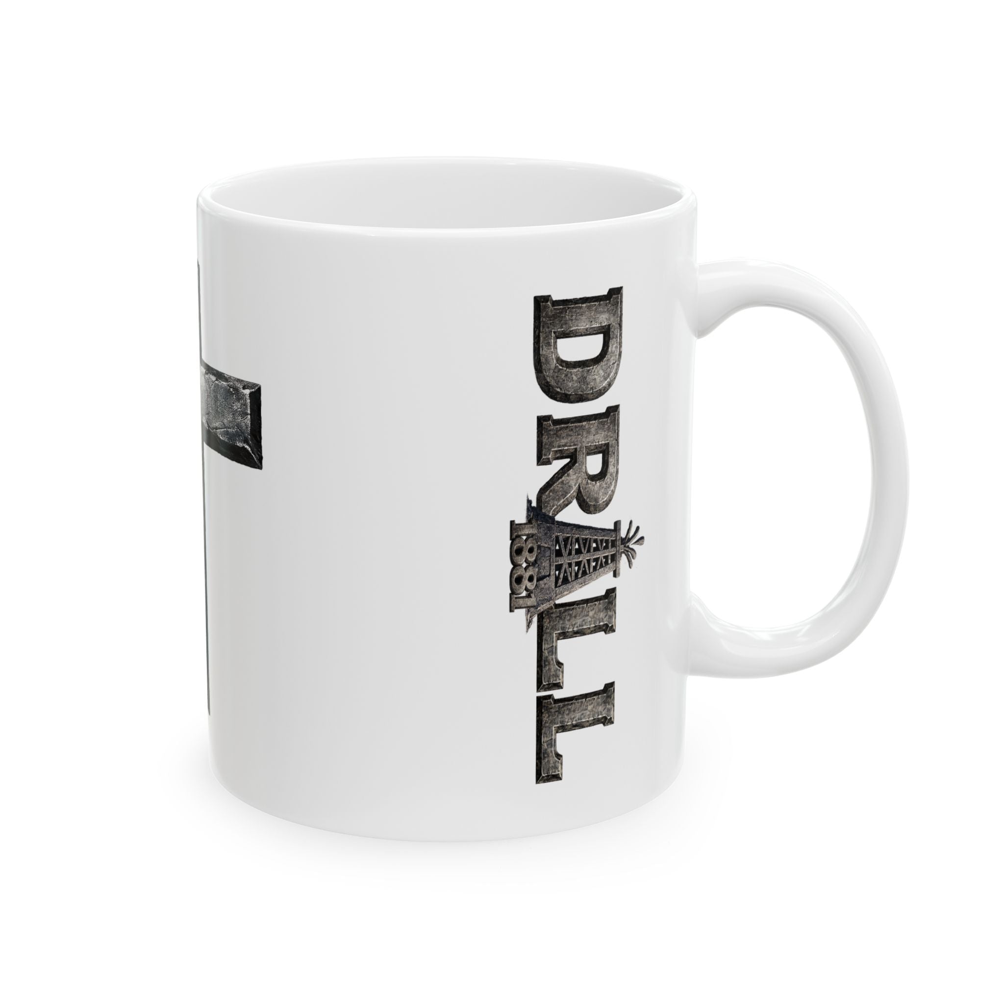 Stone Cross - Ceramic Mug, (11oz, 15oz)