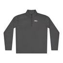 White DRILL Logo - Quarter-Zip Pullover