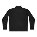 White DRILL Logo - Quarter-Zip Pullover