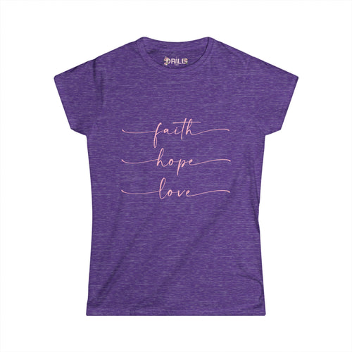 Faith Hope Love  Ladies - SS - Front